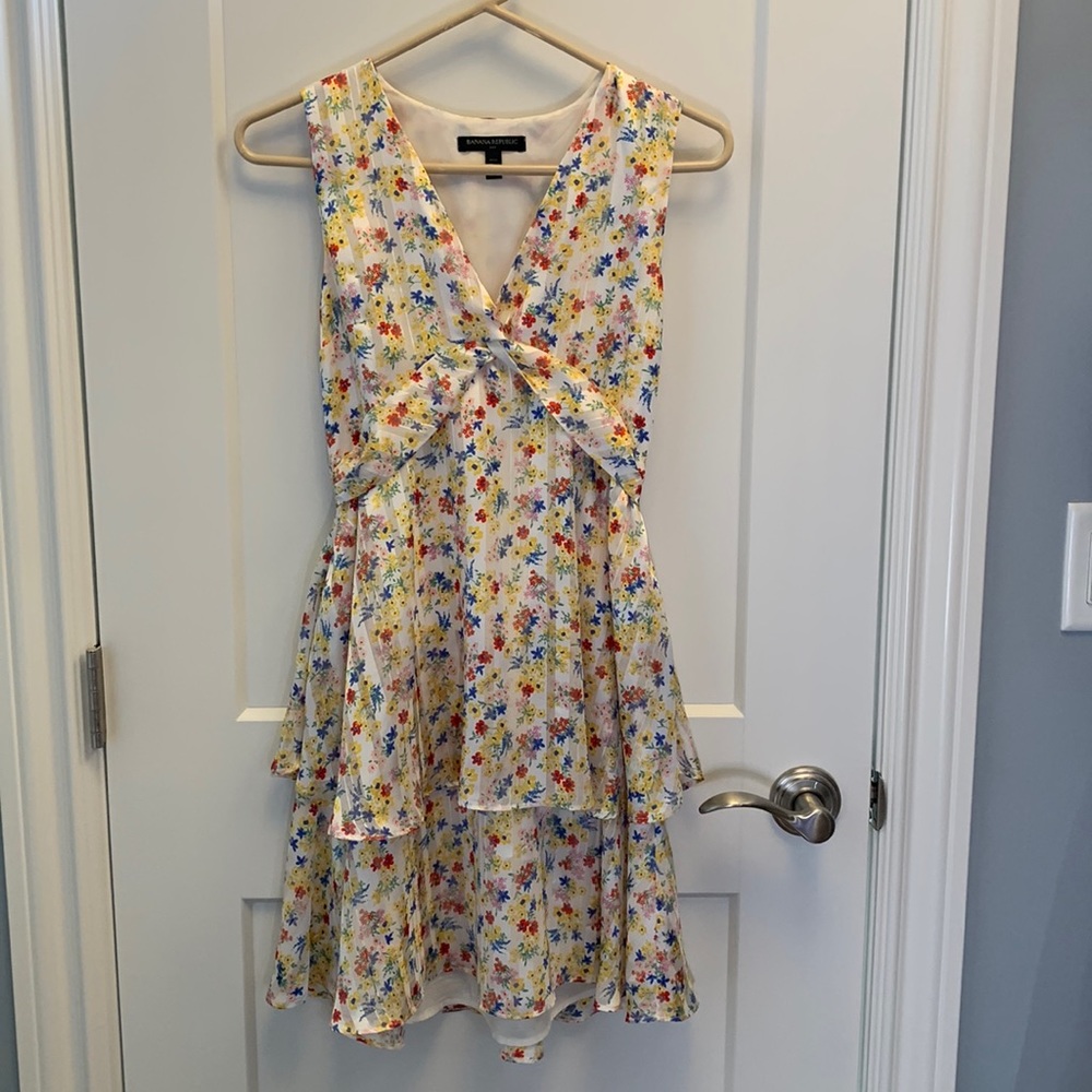 Banana Republic floral dress - Sz 0P